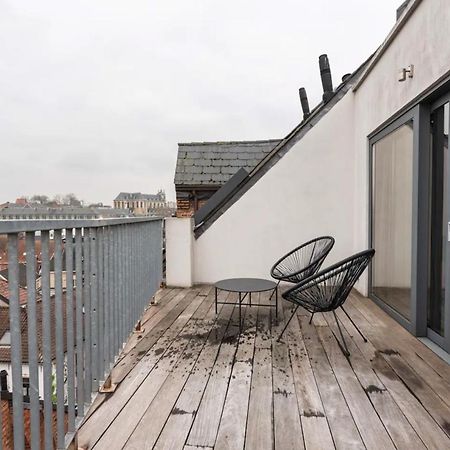 New Apartment With Big Terrace And Great Views! Leuven Bagian luar foto