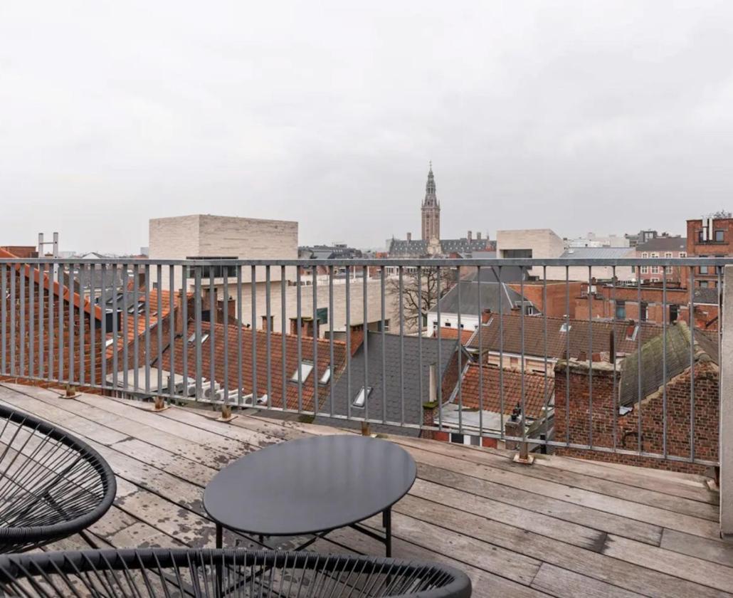 New Apartment With Big Terrace And Great Views! Leuven Bagian luar foto