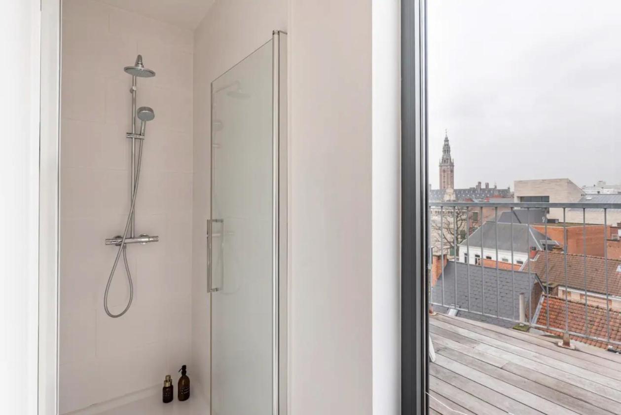 New Apartment With Big Terrace And Great Views! Leuven Bagian luar foto